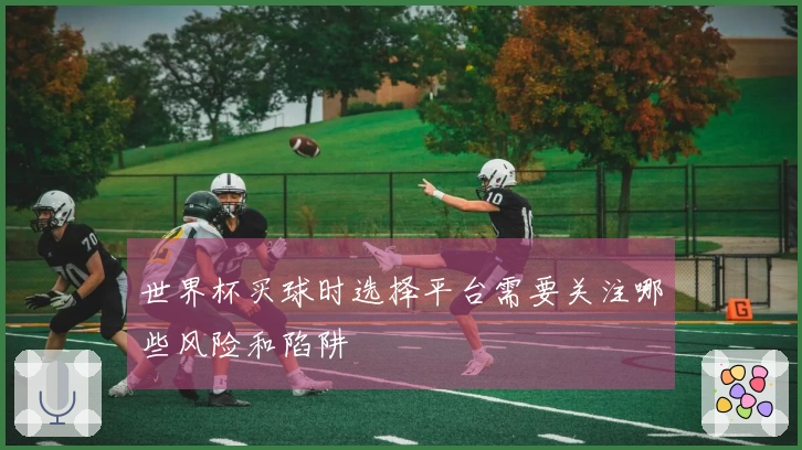 世界杯买球时选择平台需要关注哪些风险和陷阱