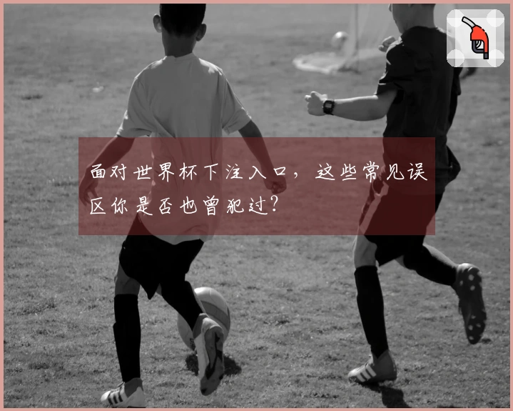 面对世界杯下注入口，这些常见误区你是否也曾犯过？