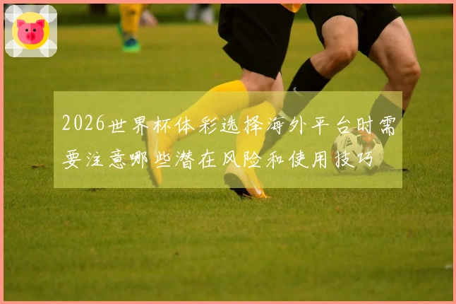 2026世界杯体彩选择海外平台时需要注意哪些潜在风险和使用技巧